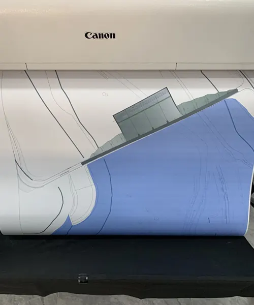 Canon ploter u radnji Zonex štampa veliki format
